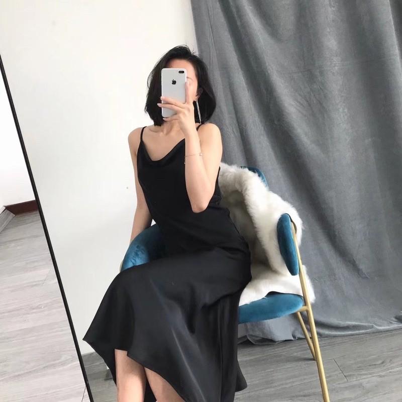 Váy dây lụa zill