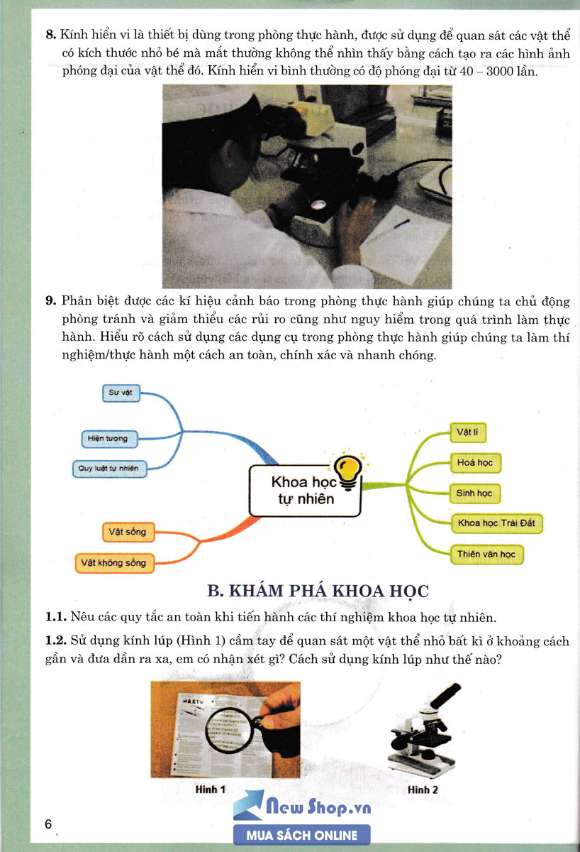 Khám Phá Khoa Học Tự Nhiên 6 (Theo Chương Trình Giáo Dục Phổ Thông Mới)