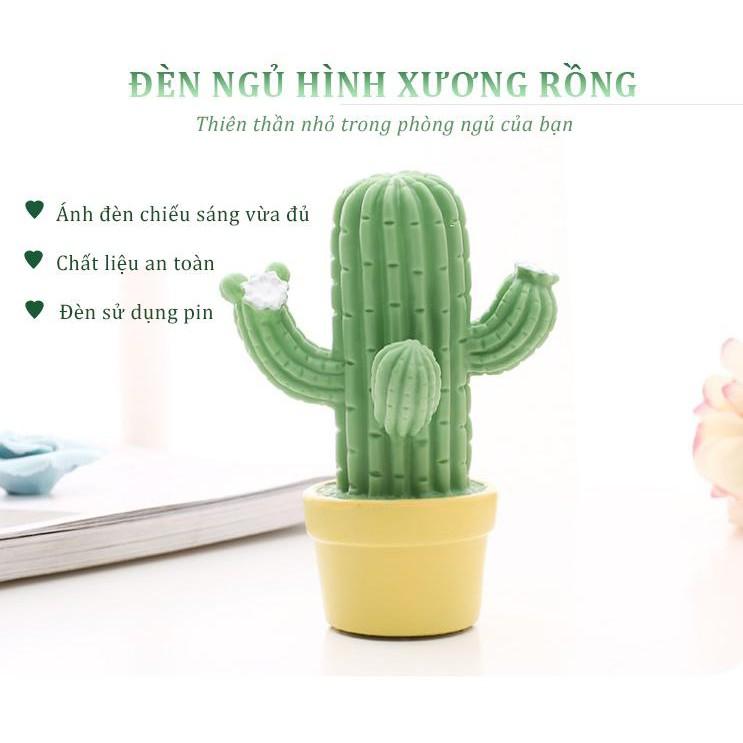 Đèn ngủ cắm điện,Đèn ngủ hình xương rồng ()