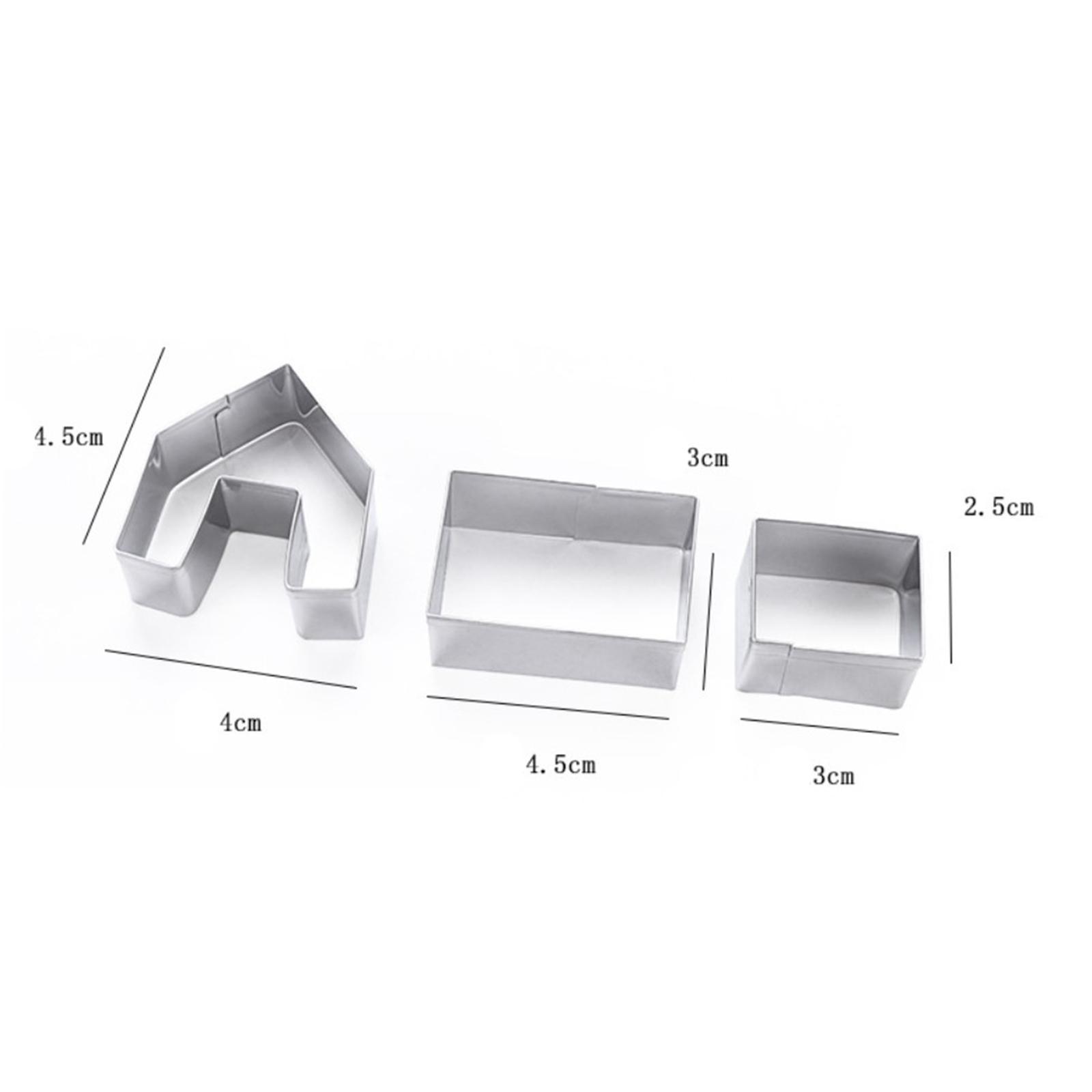 Hut Shape Stainless Steel Cake Fondant Baking Molds  Baking Pans