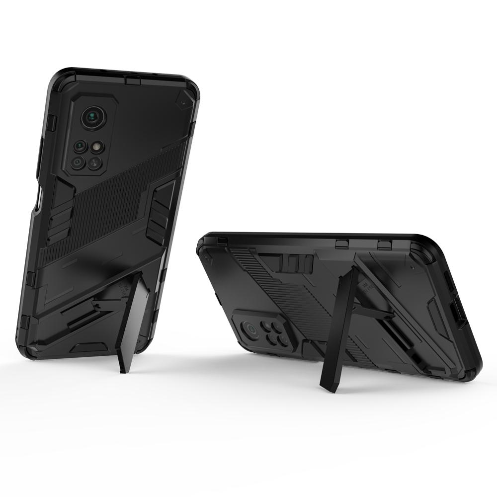 Ốp lưng cho Xiaomi Mi 10T Pro, Ốp chống sốc Iron Man PUNK cao cấp kèm giá đỡ cho Mi 10T Pro
