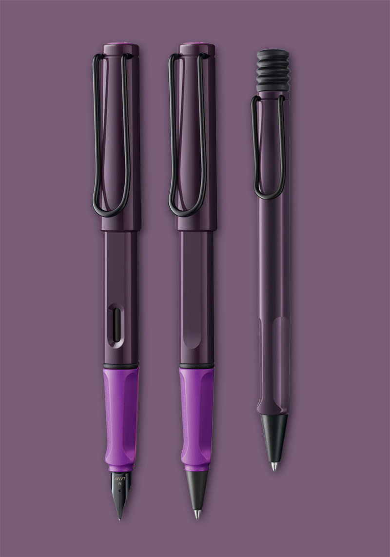 Bút Bi Lamy Safari Violet Blackberry - 2D8