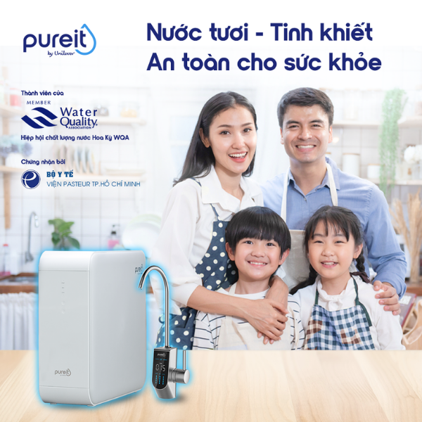 Máy Lọc Nước Unilever Pureit Delica UR5840 - Hàng Chính Hãng