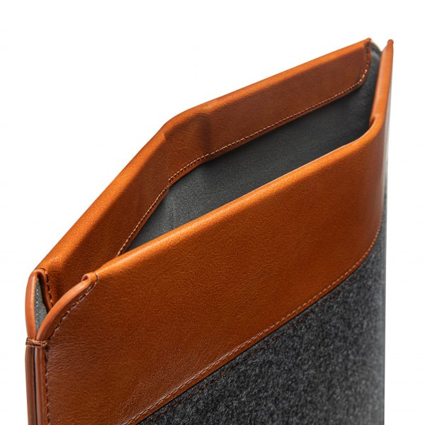 TÚI CHỐNG SỐC TOMTOC (USA) FELT &amp; PU LEATHER CHO IPAD - HÀNG CHÍNH HÃNG