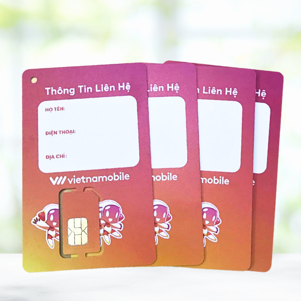 Sim data 4G Vietnamobile, sim số đẹp hàng chính hãng 150GB/tháng, Miễn phí 2 tháng, Tặng 20p ngoại mạng, Miễn phí nội mạng.