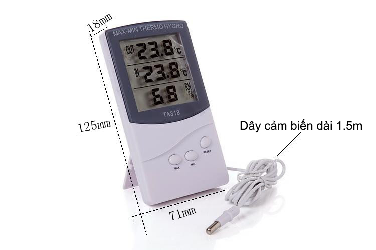 Dụng cụ đo nhiệt độ, độ ẩm