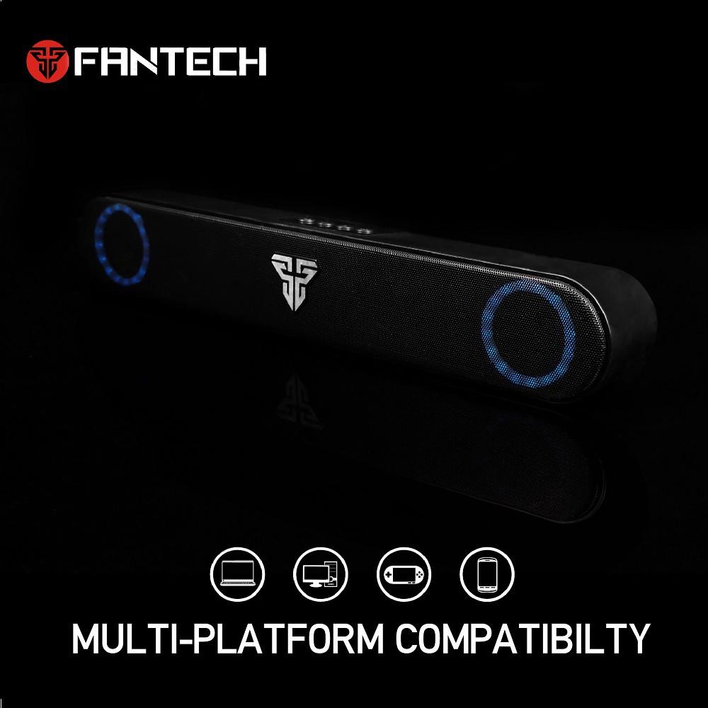 Loa Bluetooth hỗ trợ thẻ nhớ TF và USB có đèn LED nháy theo âm Bass FANTECH BS150 - HÀNG CHÍNH HÃNG