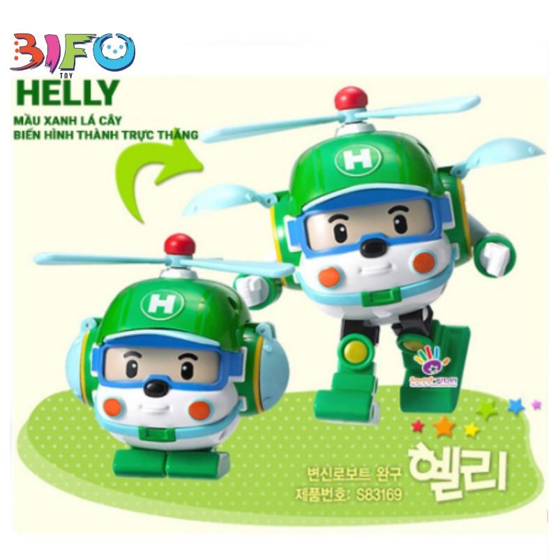 Đồ chơi biến hình biệt đội xe robocar Poli 2 trong 1 (lẻ túi rời)