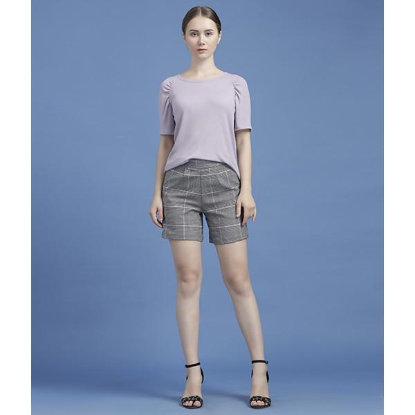 Áo thun cổ tròn nữ Callia Rosa tee tay lửng