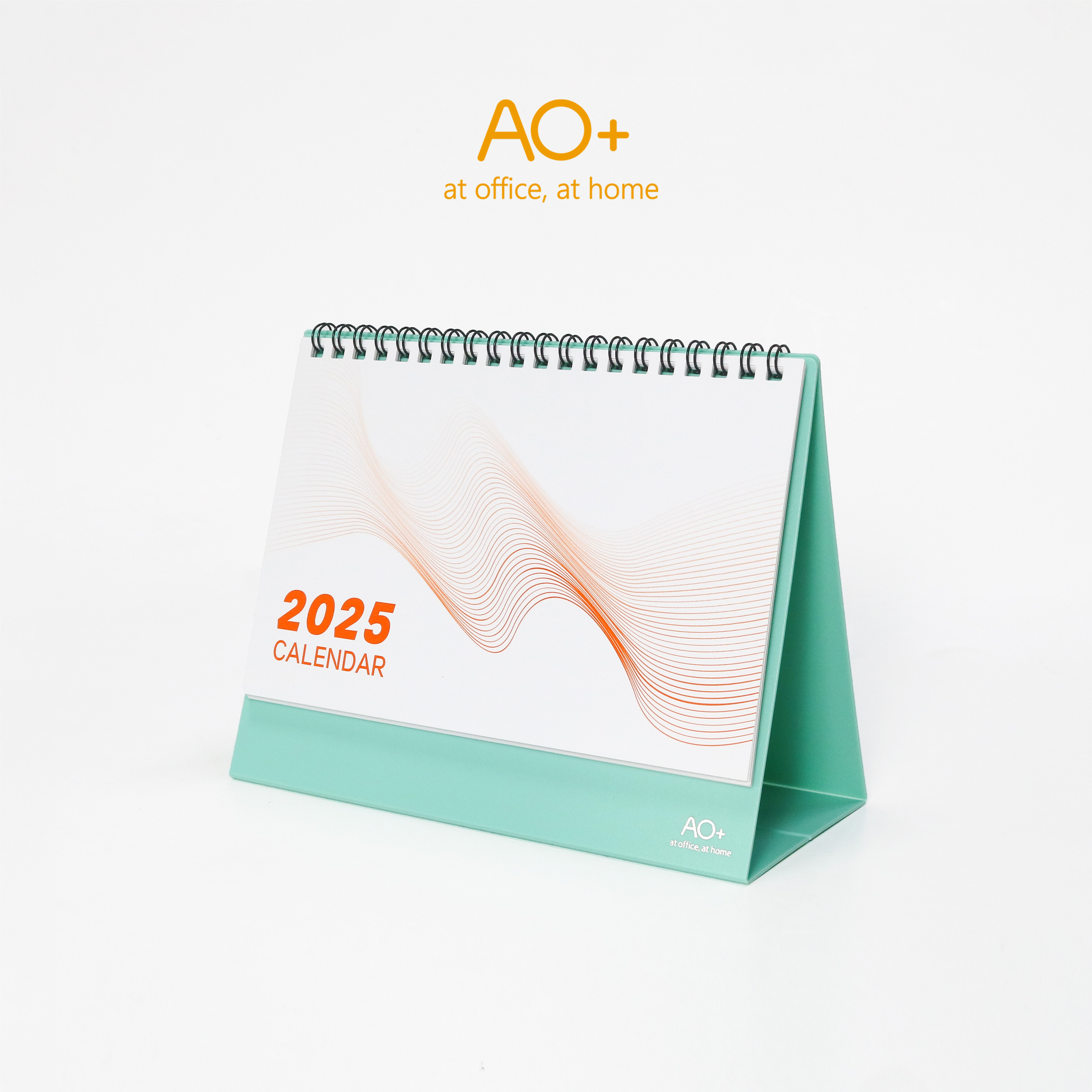 Lịch để bàn 2025 có ngày âm nhỏ gọn (Đế nhựa/ 6 màu) AA504