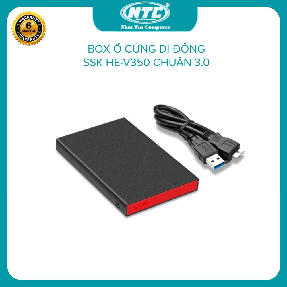 Box ổ cứng di động SSK HE-V350 chuẩn 3.0 - siêu mỏng (đen)