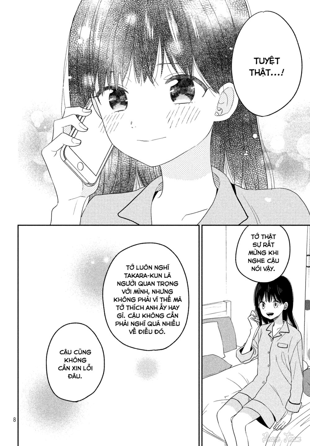 cô dâu (←chưa cưới) của atsumori-kun chapter 11 8