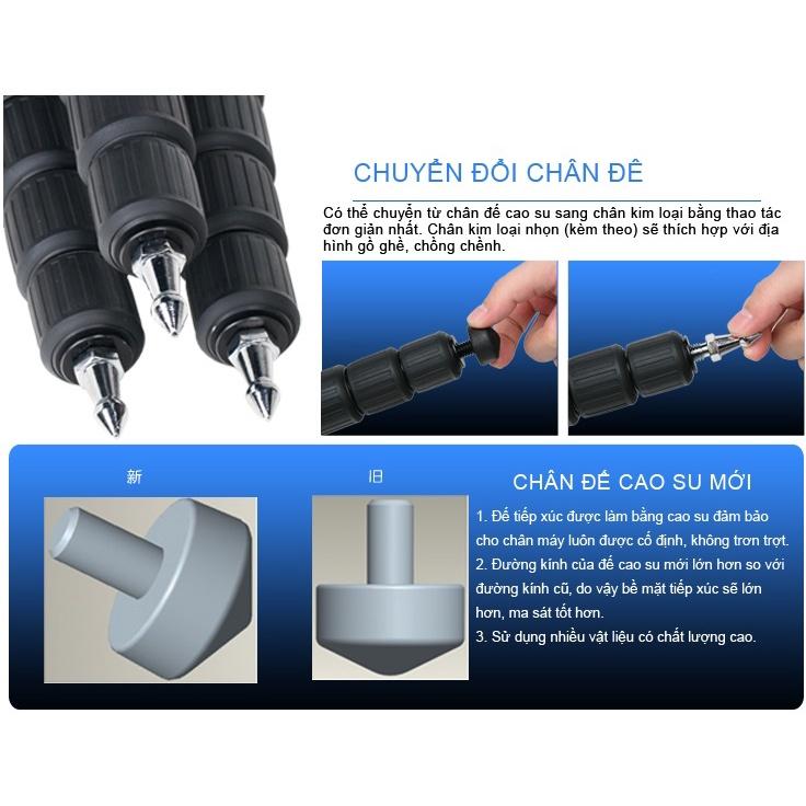 Chân máy ảnh Benro FIF19CIB0, Carbon - Hàng Chính Hãng