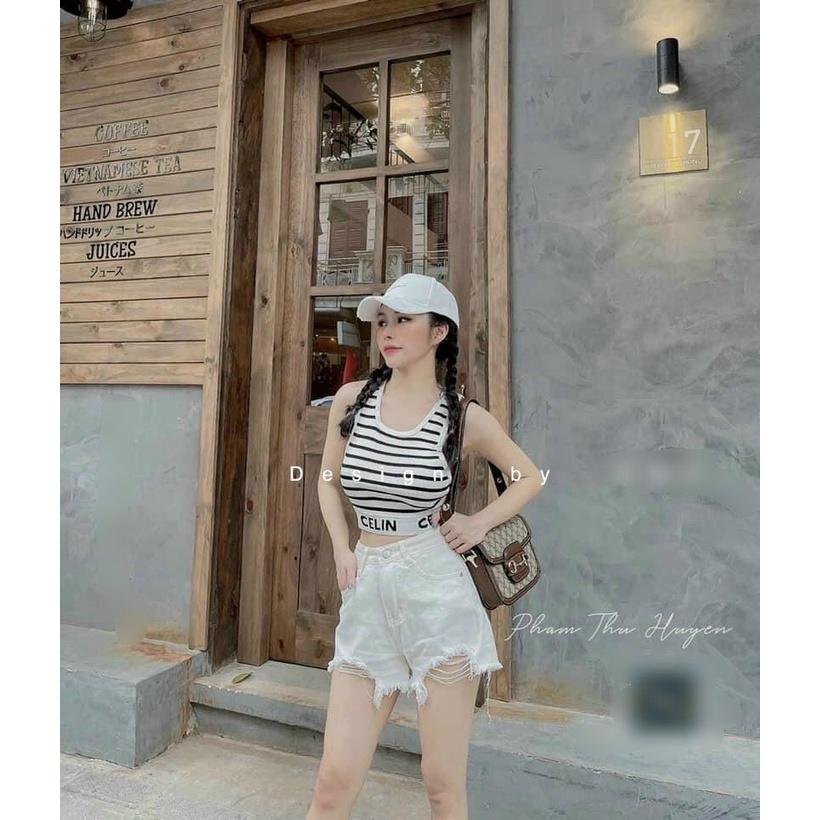 Set 3 áo croptop cellin cho nữ