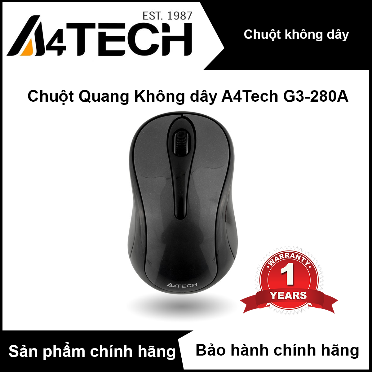 Chuột không dây Vtrack A4TECH G3-280A - hàng chính hãng