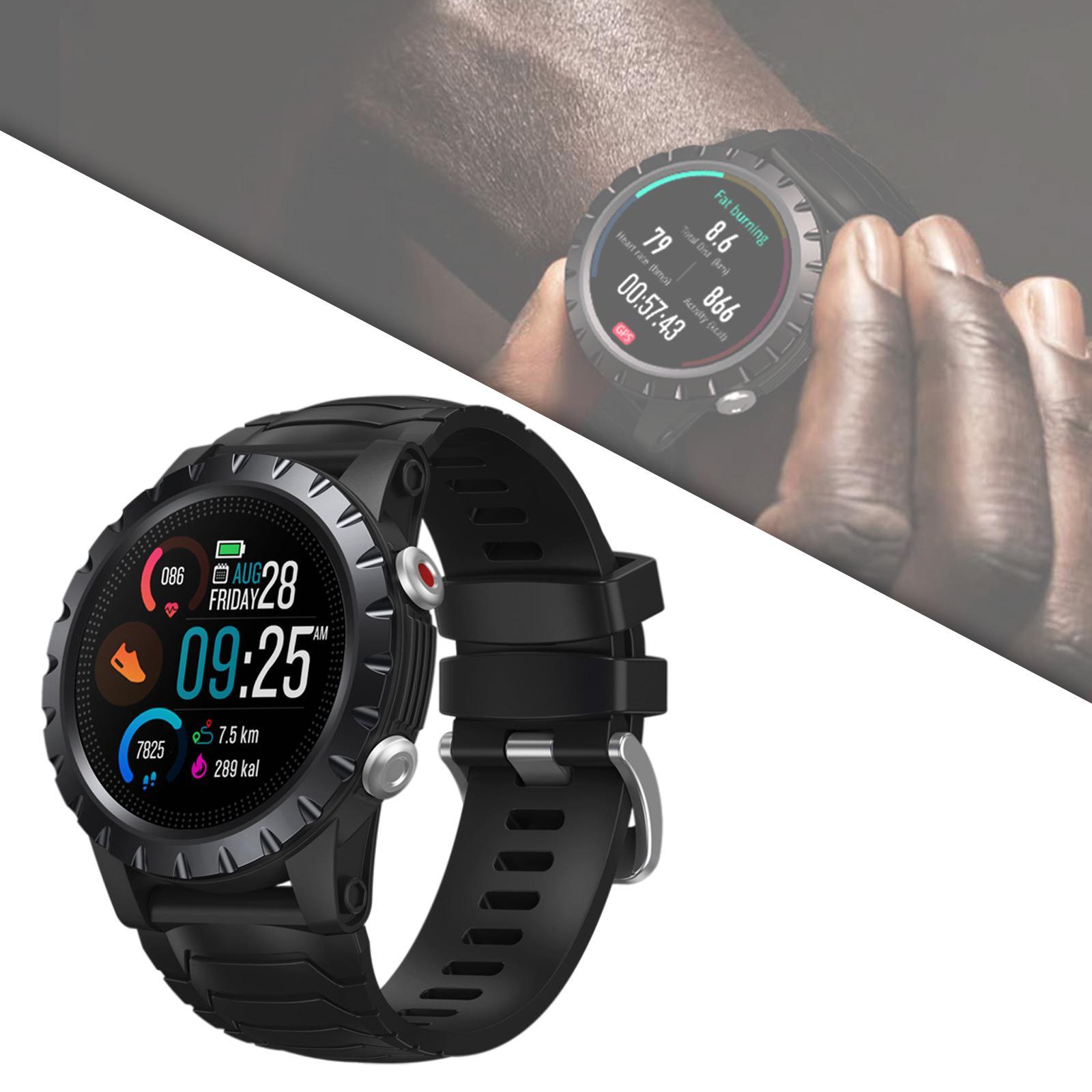 Health Fitness Smartwatch 50M Waterproof Activity Tacker Sports Blue