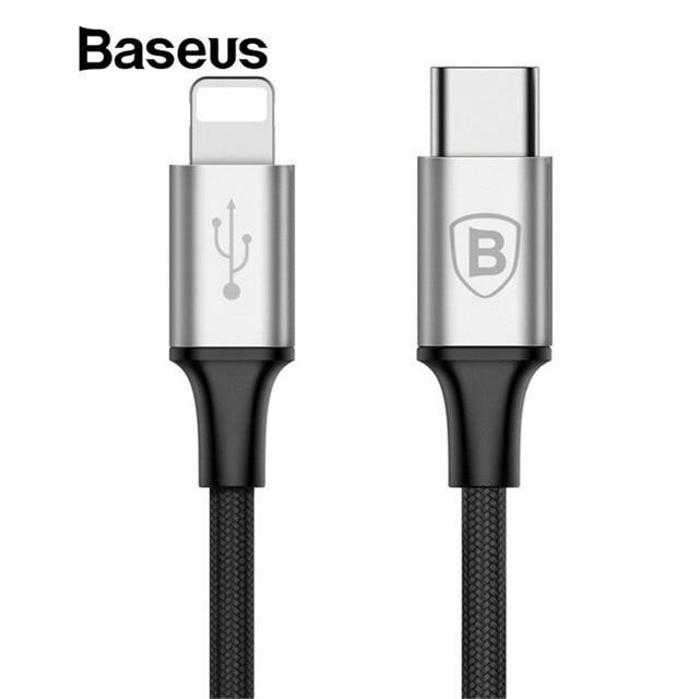 Cáp USB type-C ra Lightning Baseus Rapid Series dài 1m - Hàng chính hãng