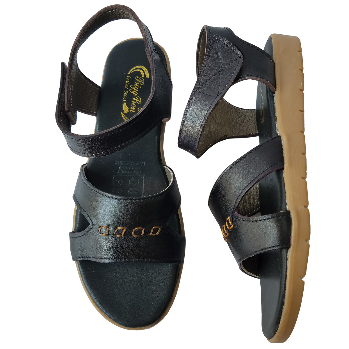 Giày Sandal Nữ Da Bò Thật BIGGBEN Cao Cấp SDN97