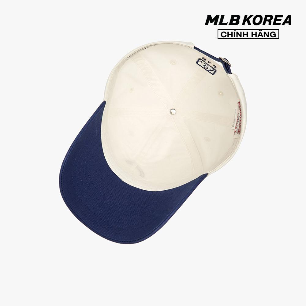 MLB - Nón bóng chày unisex Basic Color Block Unstructured 3ACP3303N