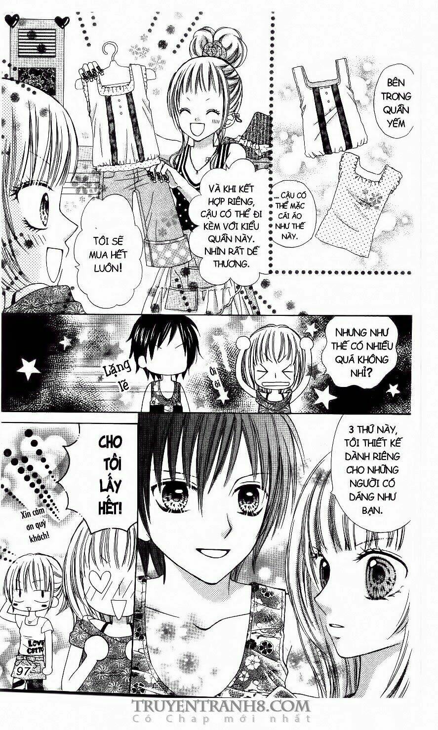 tiệm thời trang, love cotton chapter 4 11