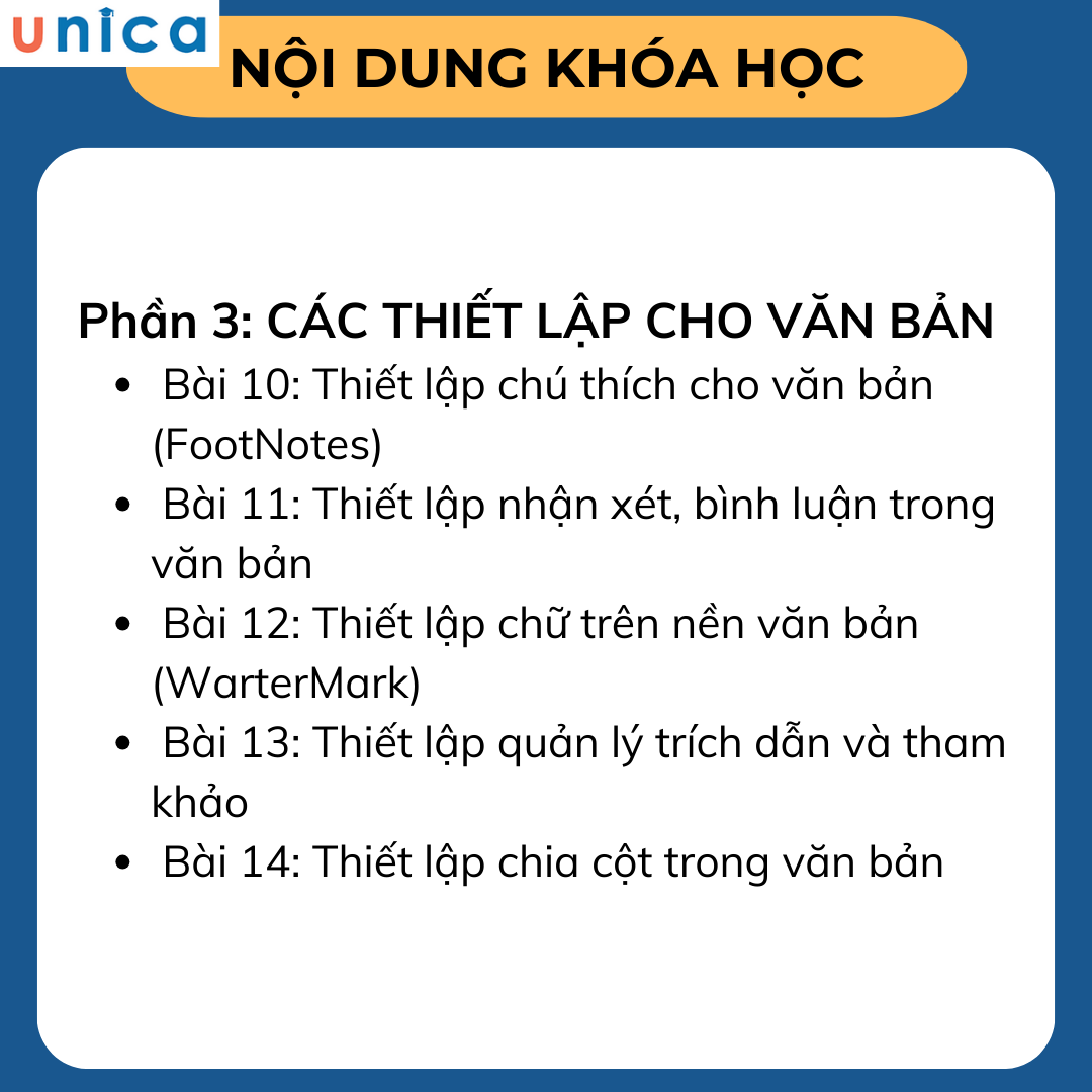 Khóa học hướng dẫn thực hành WORD từ cơ bản đến nâng cao