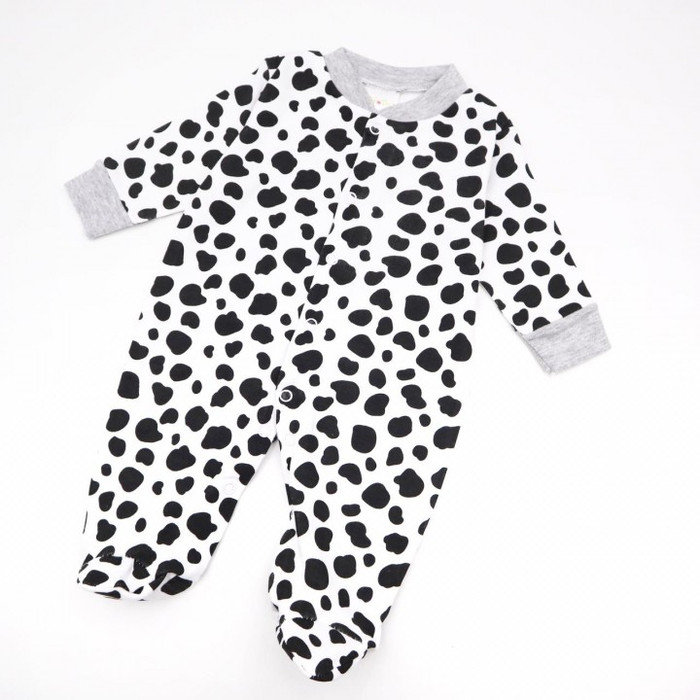 Bộ 3 áo liền quần Little Duck Happy Sleepsuit liền tất cho bé 0-9 tháng