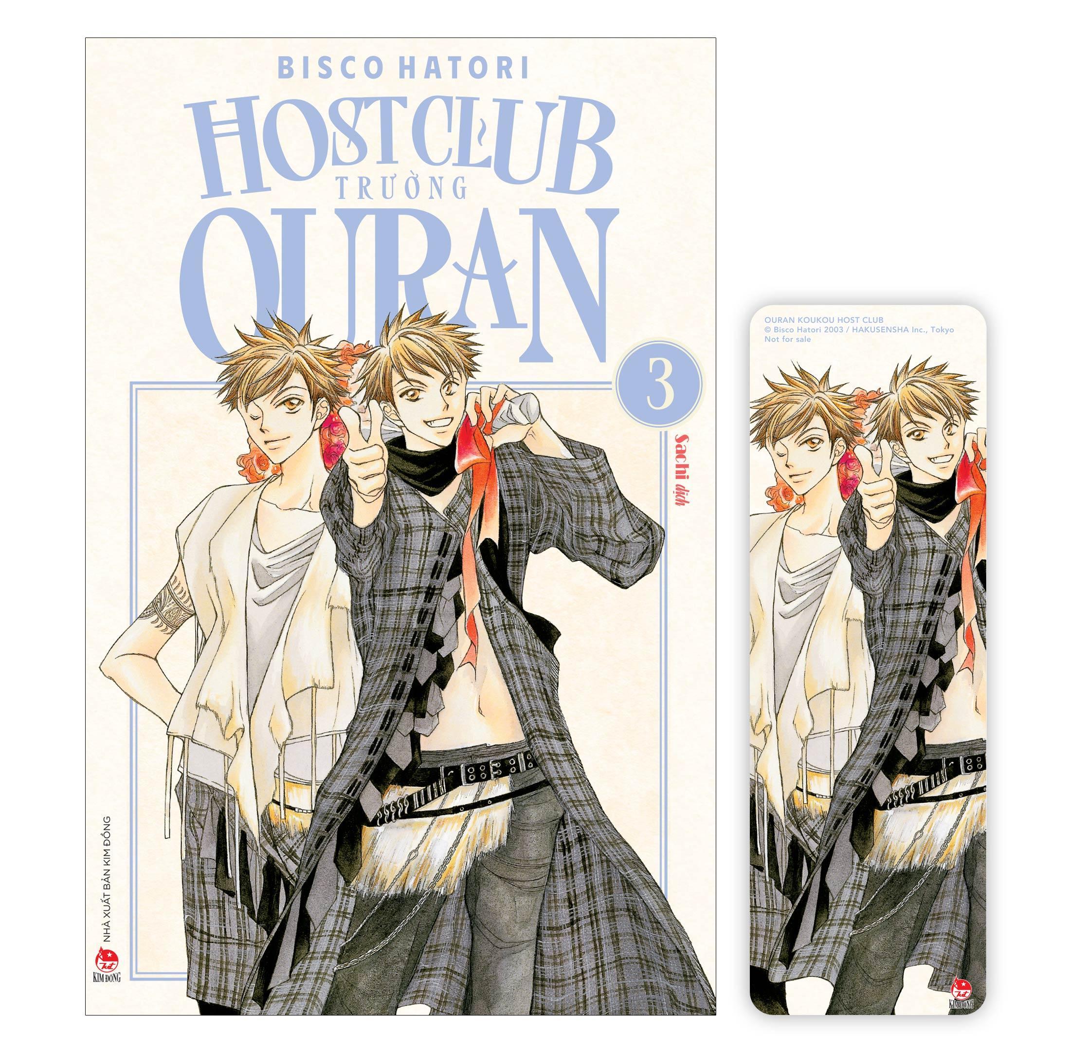 Sách - Host Club Trường Ouran - Tập 3 - Tặng Kèm Bookmark