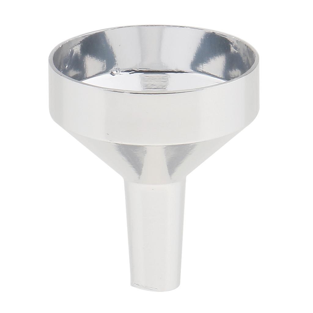 2-Tiers Wood Essential Oils Display Rack Stand Holder +12 Mini Metal Funnel