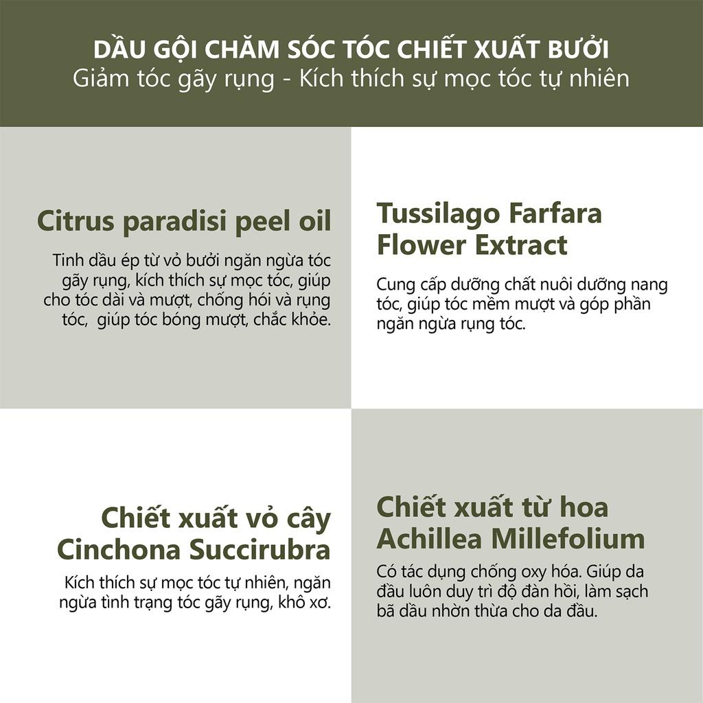Xịt mọc tóc, dưỡng tóc tinh dầu bưởi Cafuné kích thích mọc tóc, giảm rụng thích hợp với tóc dễ gây rụng 150ml