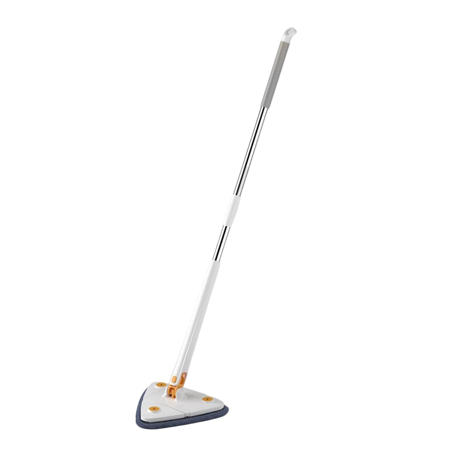 360 Rotatable Cleaning Mop with Mop Pads Triangle Floor Mop for Engineered Hardwood Laminate