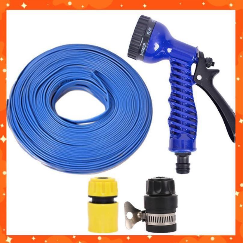 Bộ dây tăng áp 3 lần vòi xịt nước rửa xe, tưới cây loại 7-10m  206843