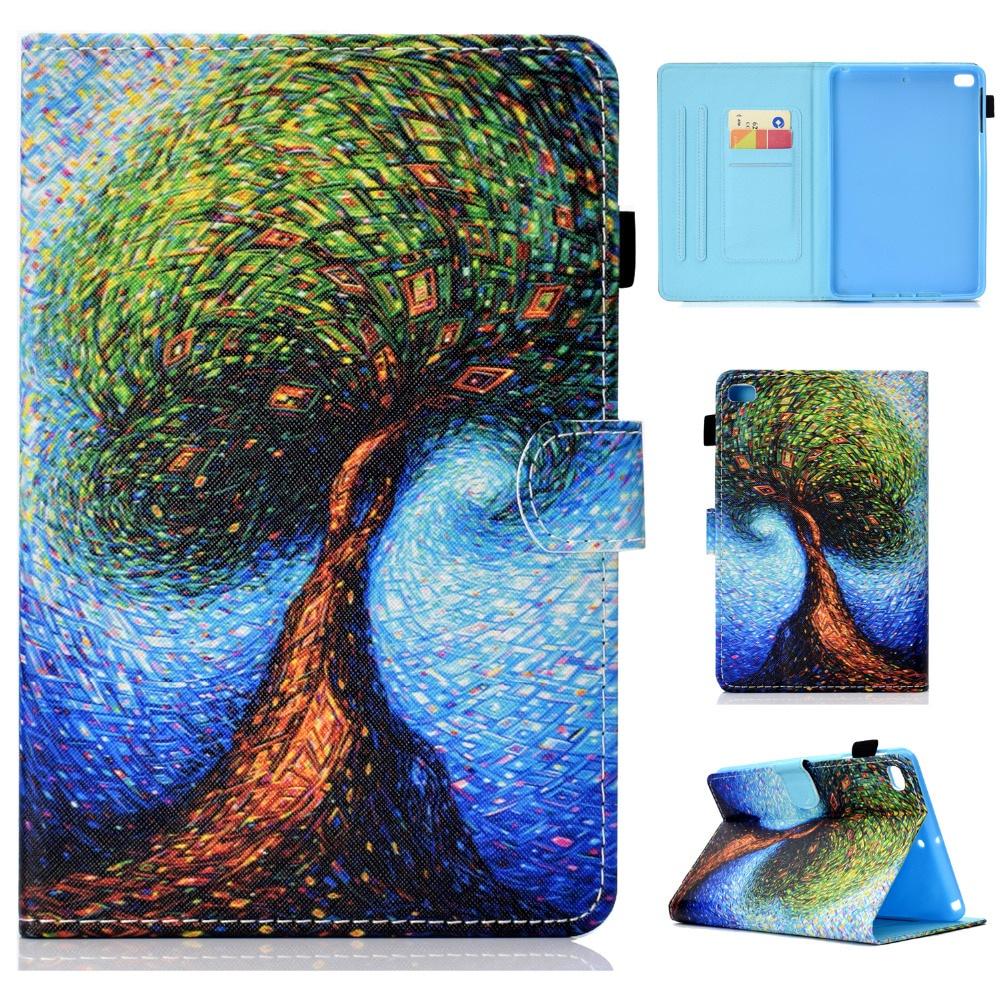 Bao Da Máy Tính Bảng Pu + Tpu Nắp Gập Từ Tính Chống Trượt Cho Apple Ipad Mini 1 2 3 4 7.9 "