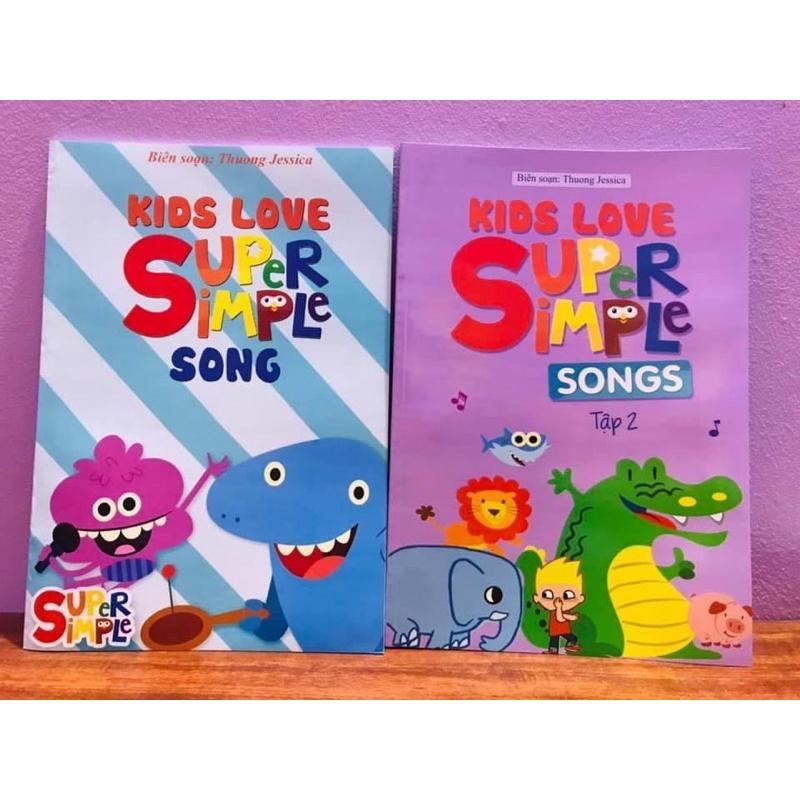 Học tiếng anh qua flashcard các bài hát Super simple song 1-2