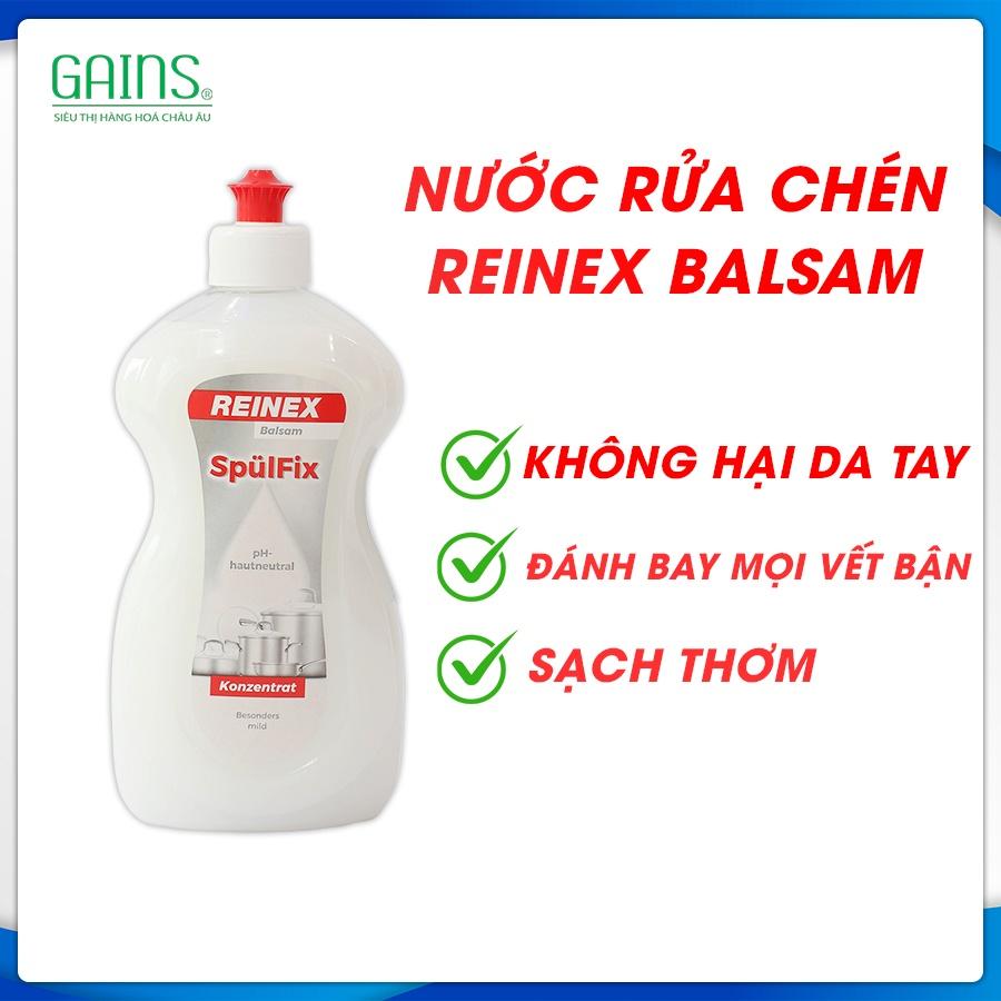 Nước Rửa Chén Đậm Đặc Hương Dịu Nhẹ Reinex 500 Ml