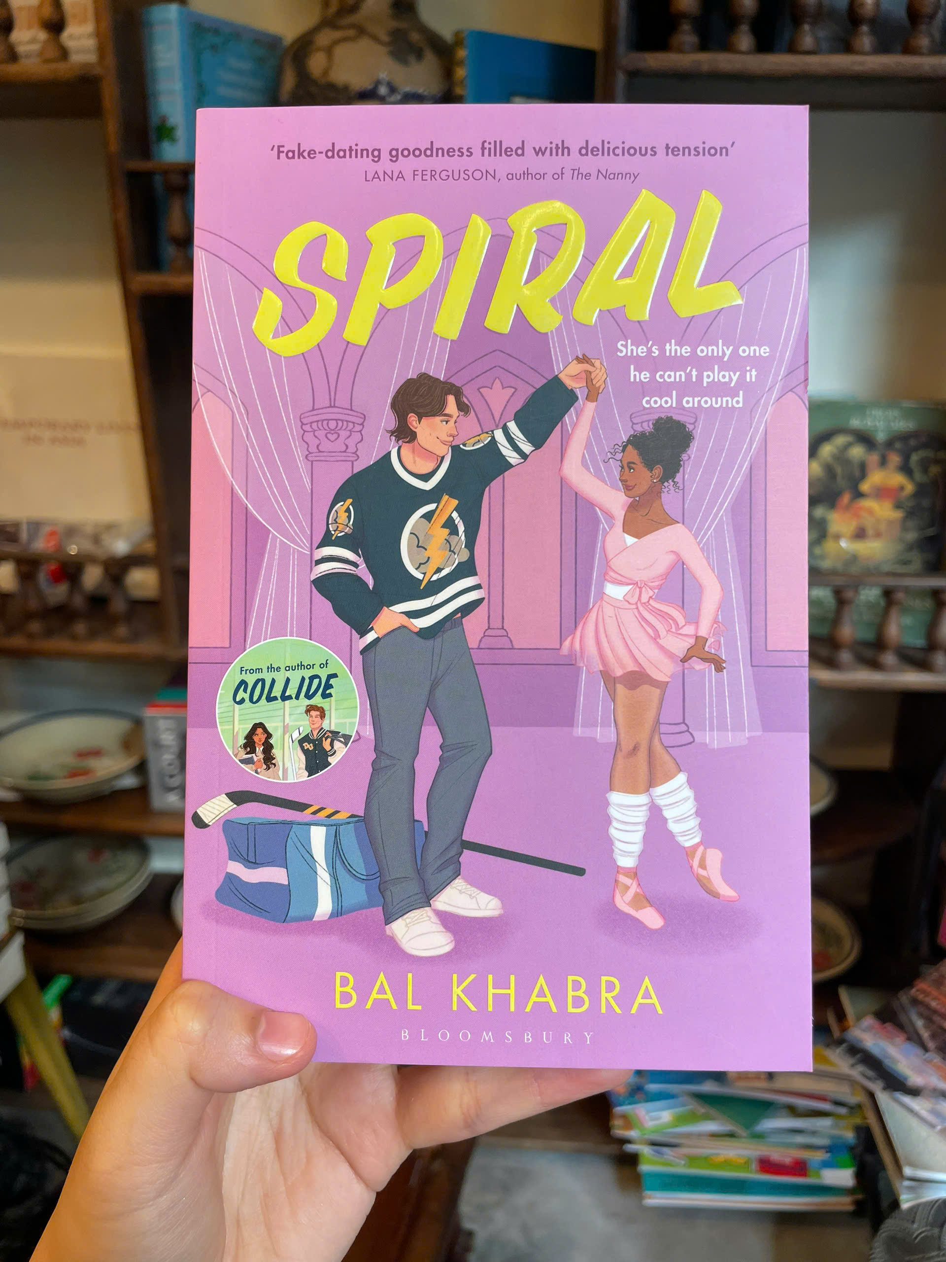 Sách - Spiral: Romance Novel by Bal Khabra (Sunday Times bestseller) | Ngoại văn lãng mạn Nhập khẩu