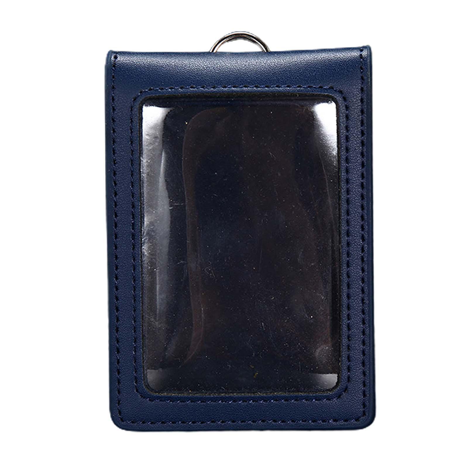 Badge Holder Men Card Sleeve for Office Cards Driver’S Licenses