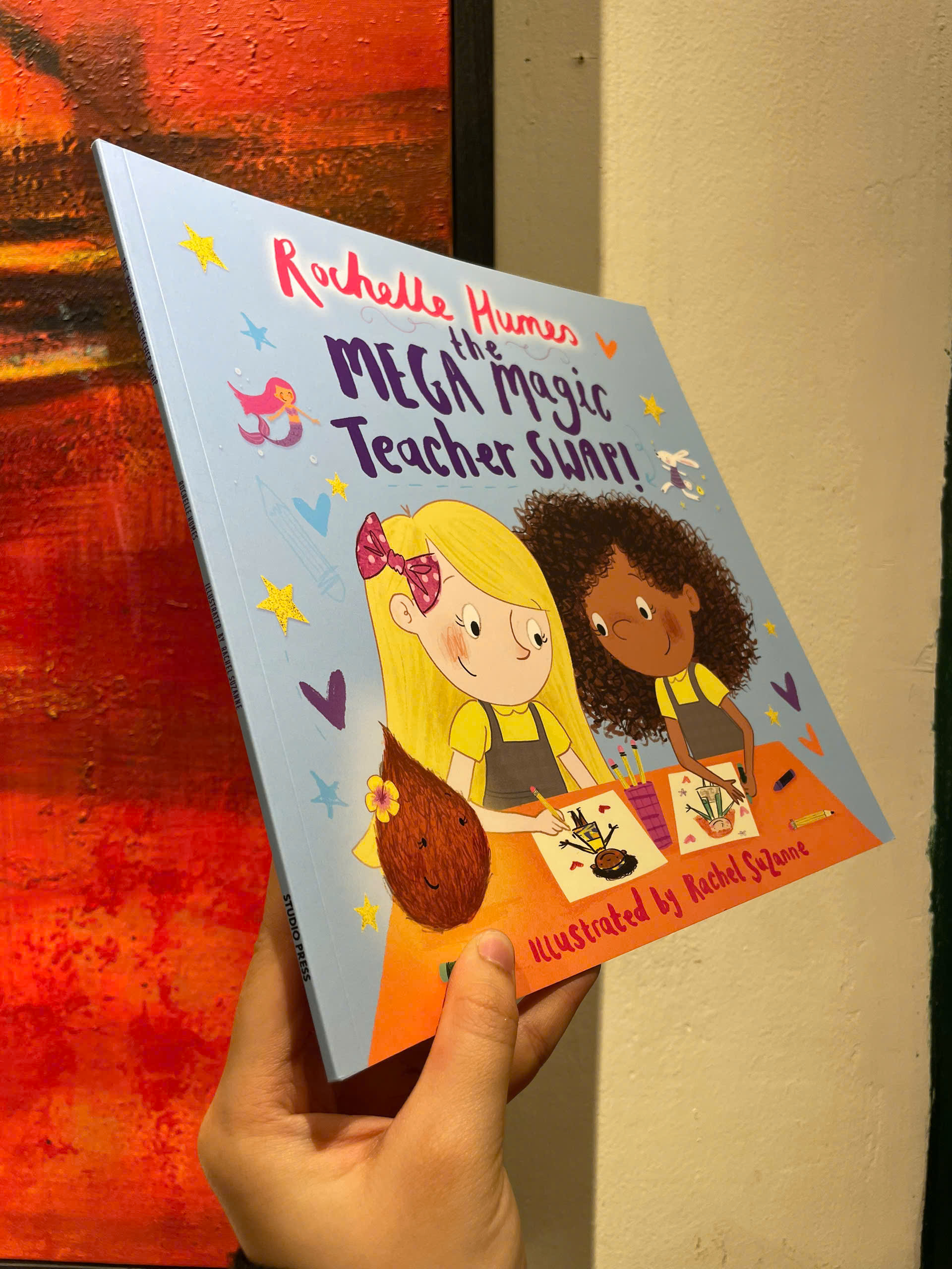 Sách - The Mega Magic Teacher Swap by Rochelle Humes - Picture Books