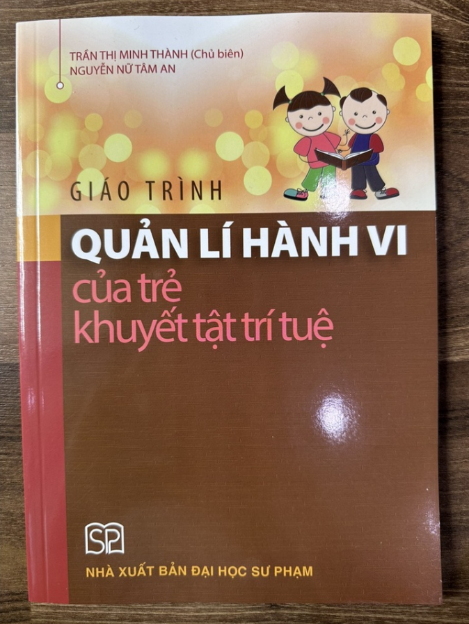 Sách - Giáo trình Quản lí hành vi của trẻ khuyết tật trí tuệ