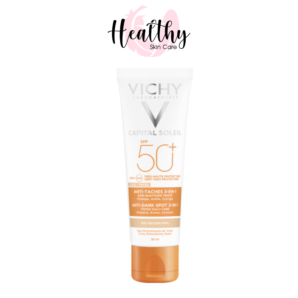 Kem Chống Nắng Ngăn Sạm Da, Giảm Thâm Nám, Không Nhờn Rít Vichy SPF50+ Chống Tia UVA (50ml) - 100791635