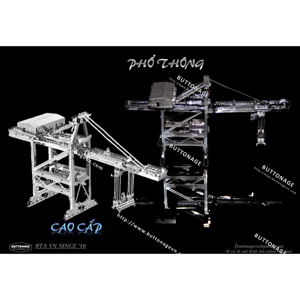 Mô Hình Lắp Ráp 3d Cần Cẩu Giàn Container