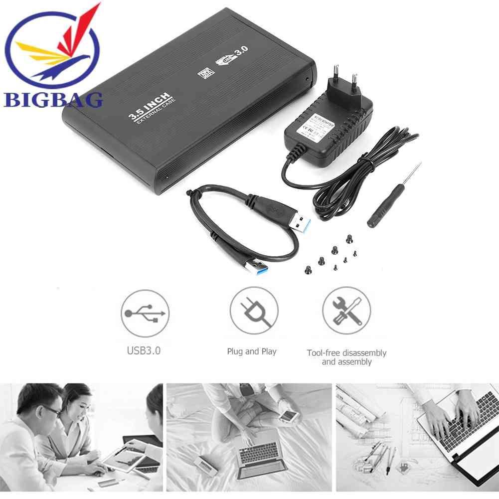 Hộp Đựng Ổ Cứng Gắn Ngoài HDD 3.5 inch SATA - Usb 3.0
