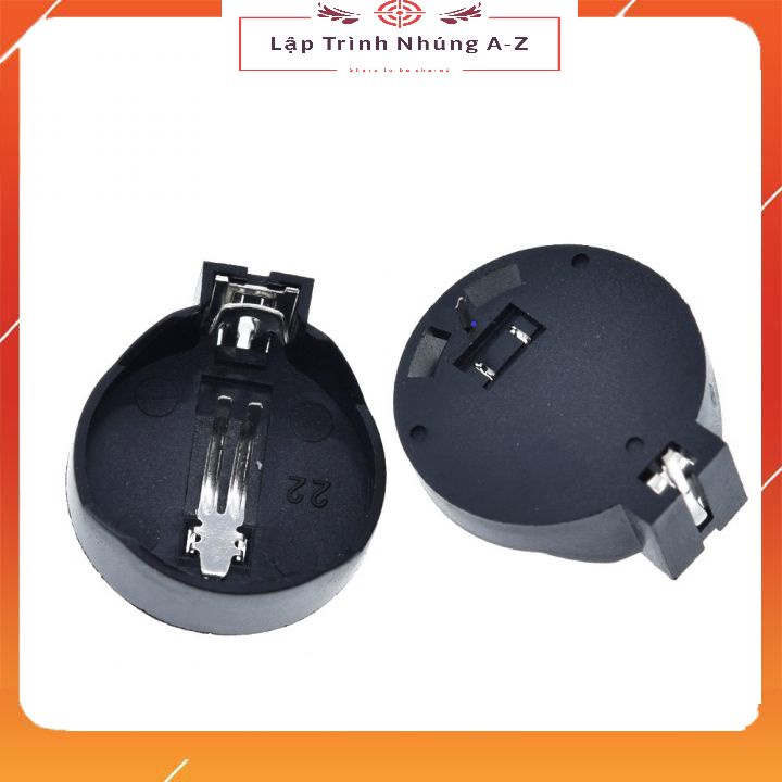[Lập Trình Nhúng A-Z][119] Đế Pin 3V CR2025 CR2032