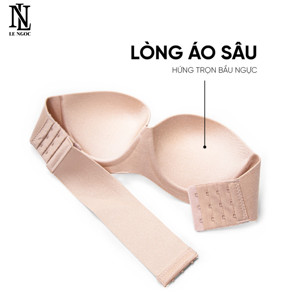 Áo ngực không dây cup ngang, đẩy ngực siêu đẹp, siêu chắc LN024