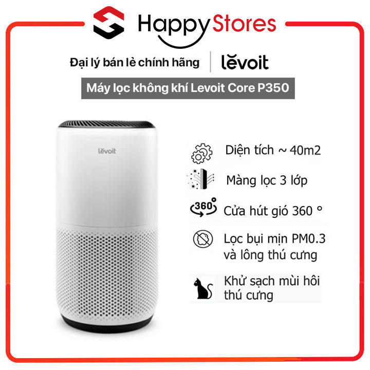 Máy lọc không khí Levoit Core P350 -HÀNG CHÍNH HÃNG