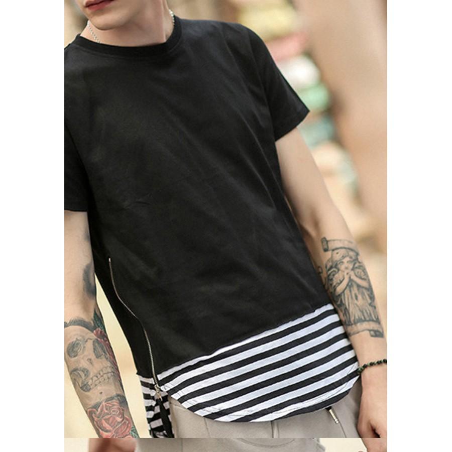 Album 10 - BST Áo thun unisex form rộng bốn mùa thời trang Hàn Quốc Trùm Unisex TNS01-5 aothununisex