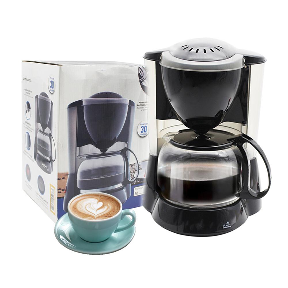 Coffee Maker Small Home Portable Automatic American Drip 800W Large Capacity Office Household Coffee Maker