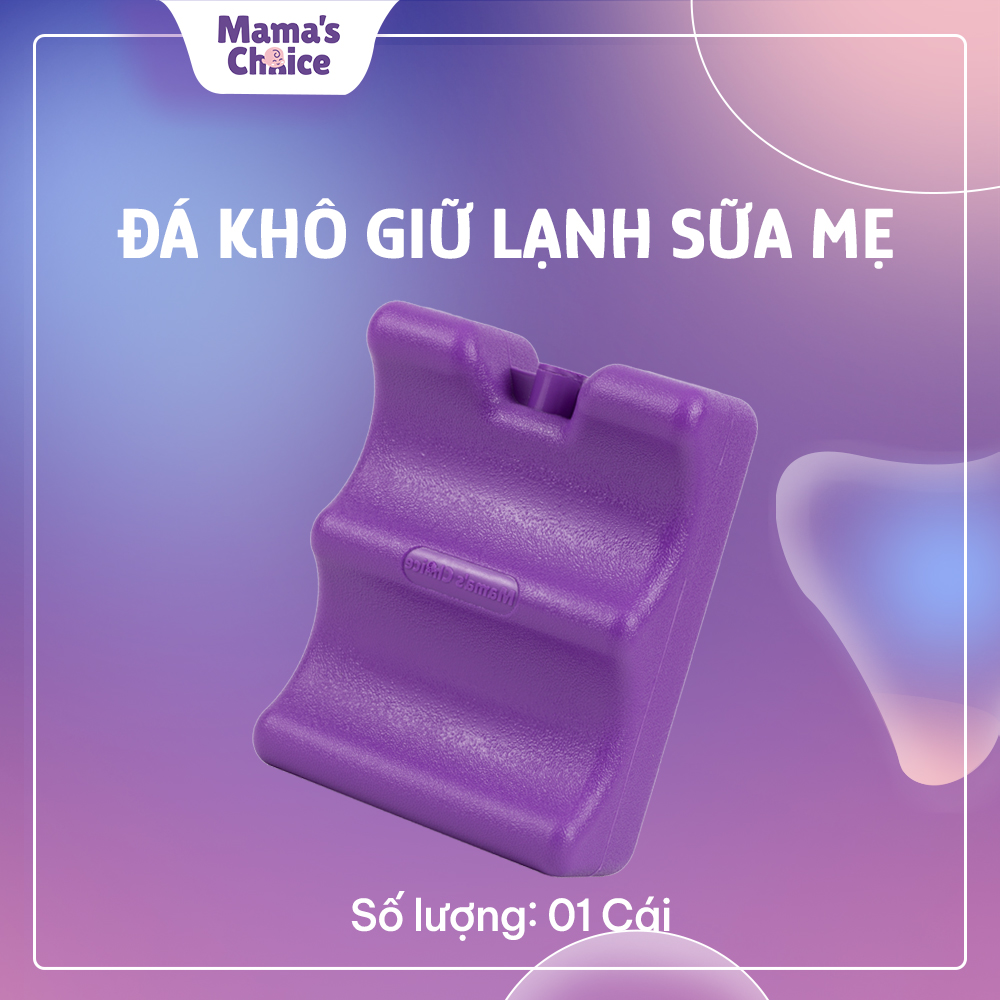 Đá Khô Bảo Quản Sữa Mama’s Choice, Giữ Lạnh Sữa Mẹ Lên Đến 14 Tiếng, Chất Liệu Gel Y Tế Cao Cấp, Độ Bền Cao Từ 4-5 Năm