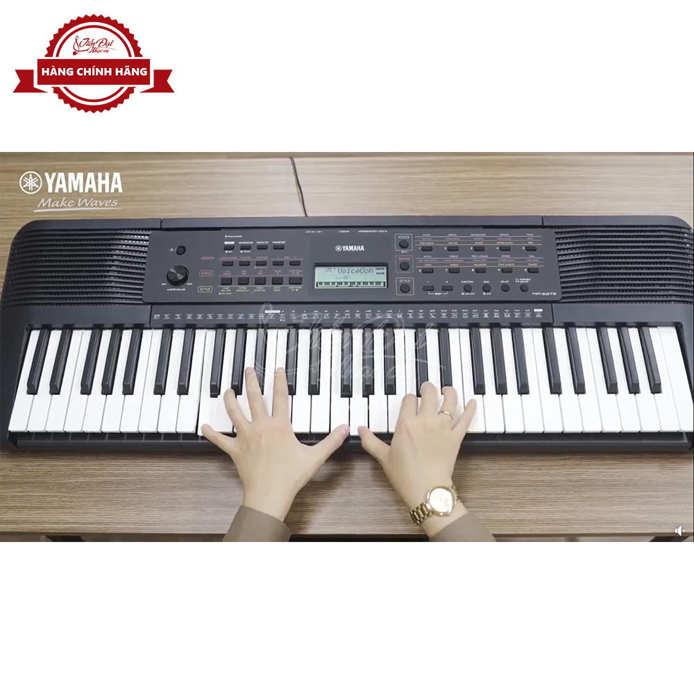 Đàn Organ Yamaha PSR-E273 Keyboard Bản Sơ Cấp 61 Phím, Nhiều Âm Thanh Chức Năng Khác Nhau, Phù Hợp Với Người Mới Bắt Đầu