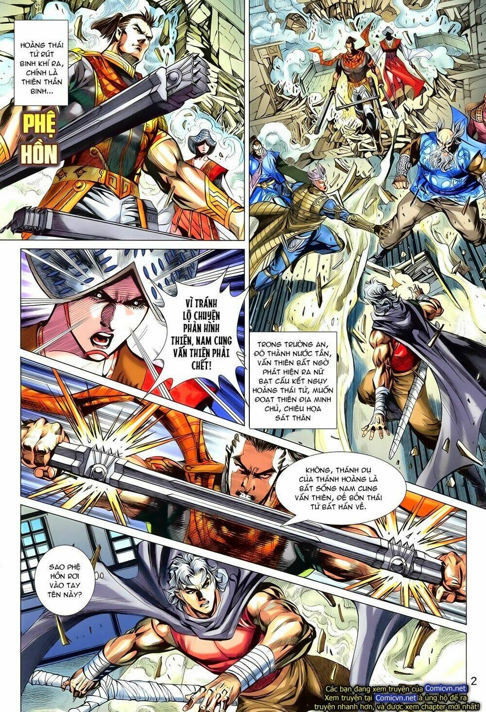 thần binh vấn thiên chapter 18 2