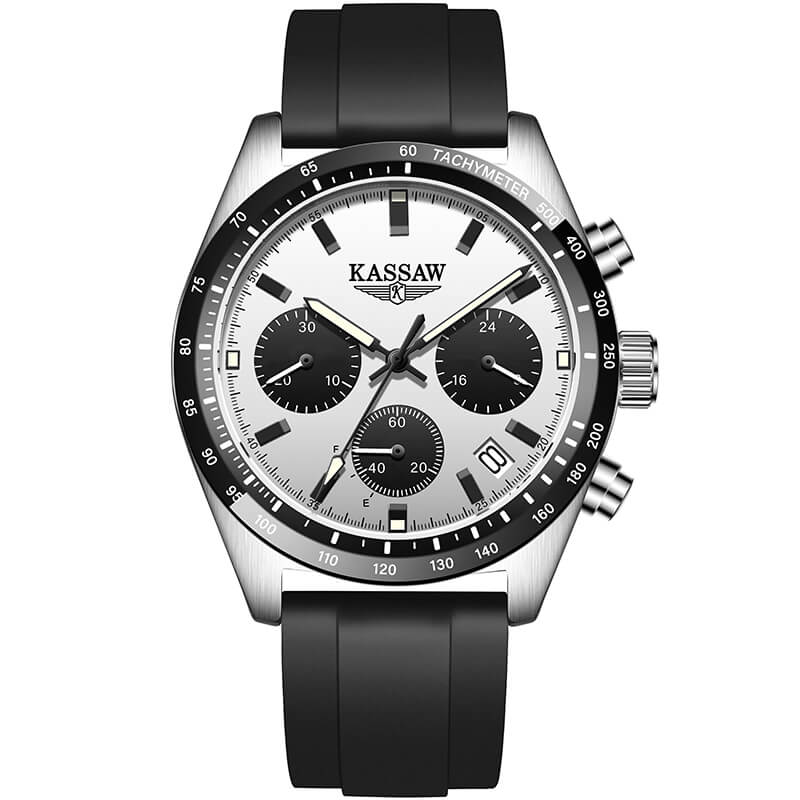 Đồng hồ nam chính hãng KASSAW Eco Drive K988-2 Kính sapphire ,chống xước,Chống nước ,BH 24 tháng